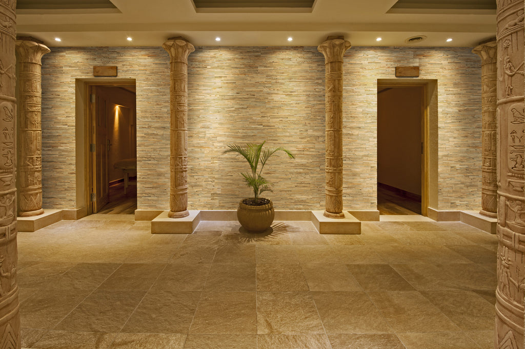Reclaimed wood wall panels with a natural 3D surface and varied texture