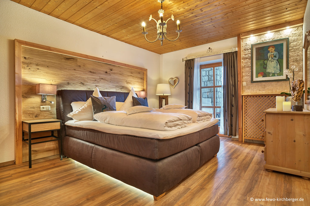 Rustic hewn oak wall cladding with natural grain and texture