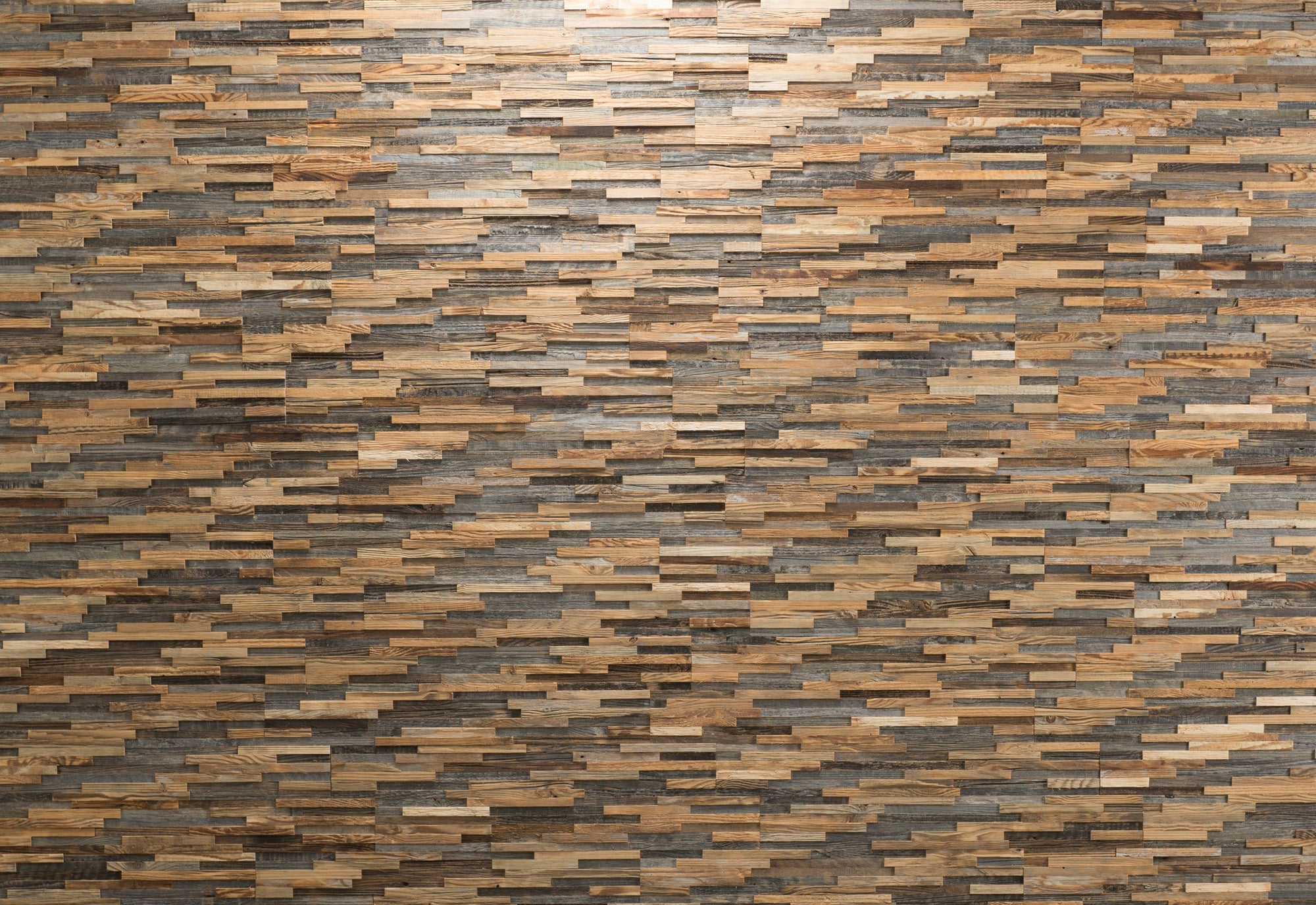 Kitzbühel S reclaimed wood wall cladding with natural aged texture