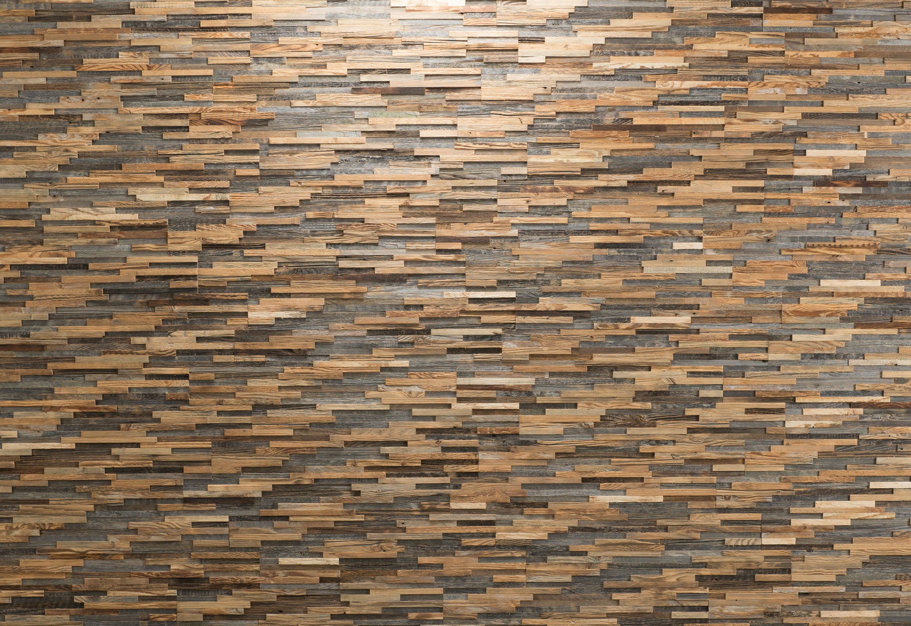 Kitzbühel S reclaimed wood 3D wall panels made from fir and pine